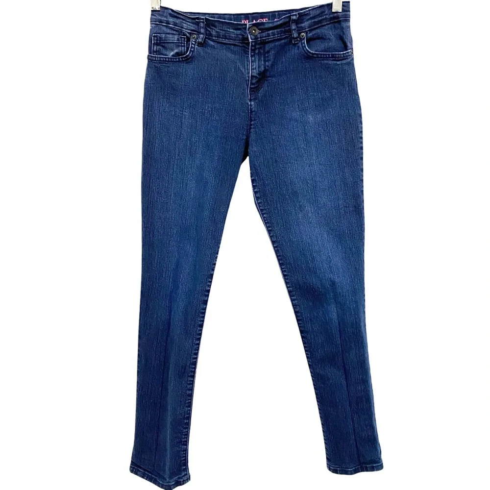 THE CHILDREN’S PLACE Jeans Size 14 Dark Indigo Blue Denim Skinny Tapered Leg